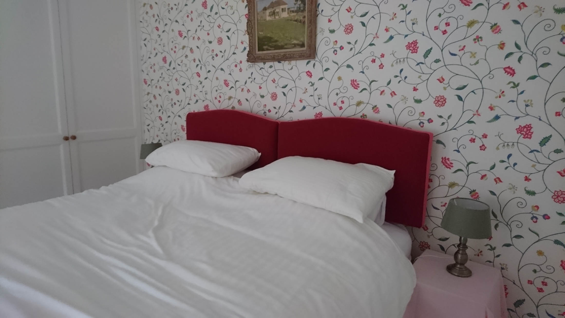 Two single headboards with join